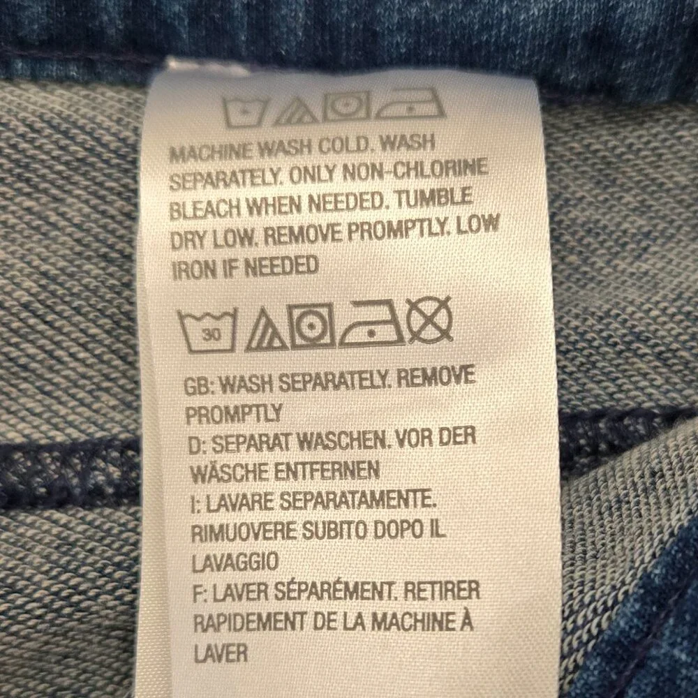 LOGO by Lori‎ Goldstein Stretch Denim Jeans Women's Patch Pocket Everyday Dark M